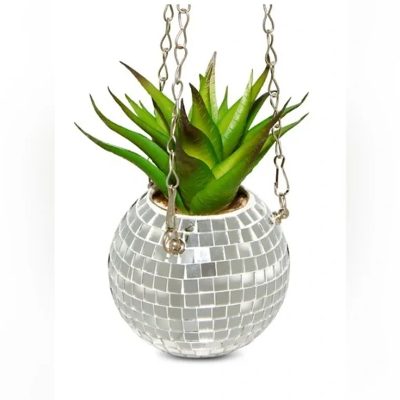 Spencer’s Disco Ball Hanging Planter - Picture 2 of 5